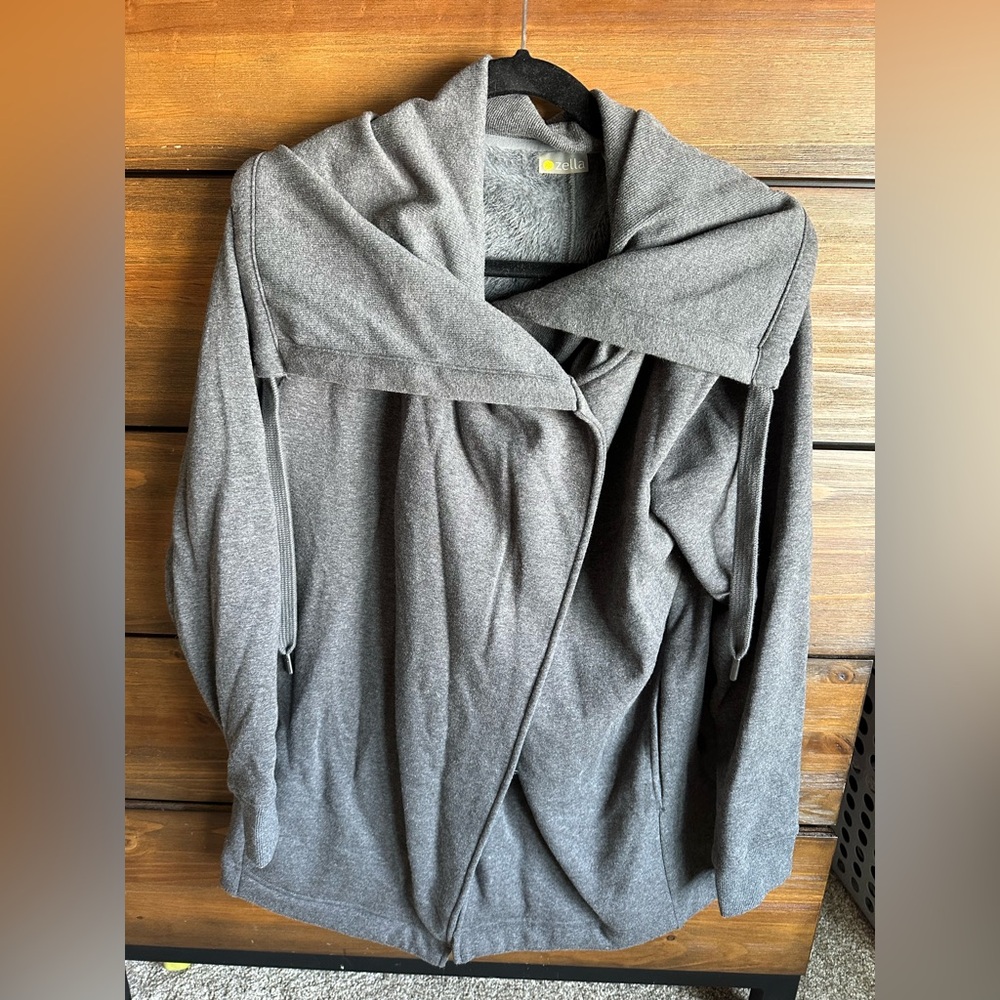 Zella Charcoal Gray Women's Cardigan